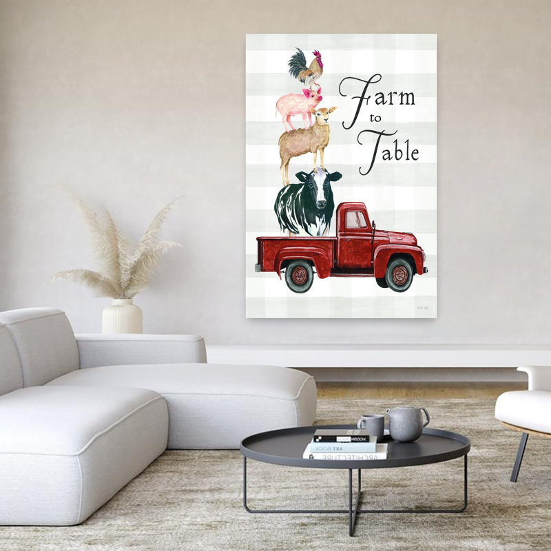 «Farm to table», art de vache contemporain, H 60 po x l 40 po