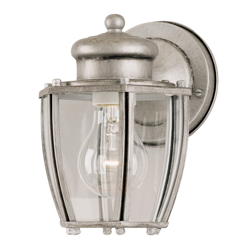Lanterne murale d'extérieur Chicago, Argent antique