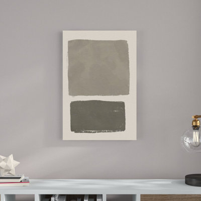 Neutral Color Block II par Jacob Green - reproduction d'art sur toile tendue