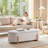 51.2"W Upholstered Boucle Flip Top Storage Bench-1958322997