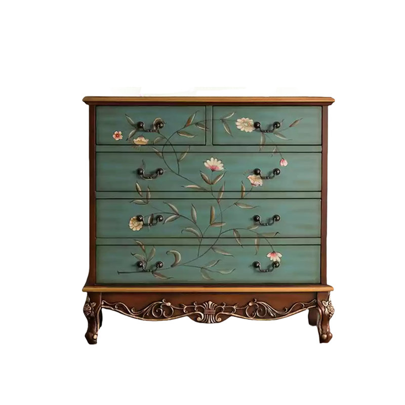Commode d'appoint 5 tiroirs Vintage