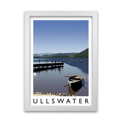 Ullswater 1 Piece Single Picture Frame Wall Art