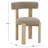 Eugenia 19.5'' H Leather Upholstered Armchair-704534760