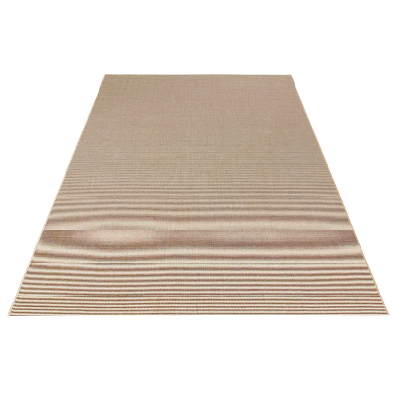 Meadow Flatweave Beige Rug, Rectangle 240cm x 340cm