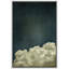 Œuvre de décorations murales minimalistes bleu marine foncé, tons de bicolore 3 - reproduction de cadre flottant sur toile-98126355-98126358