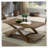 Transitional 3pc Table set Occasional Tables Living Room 1x Coffee Table And 2x End Tables