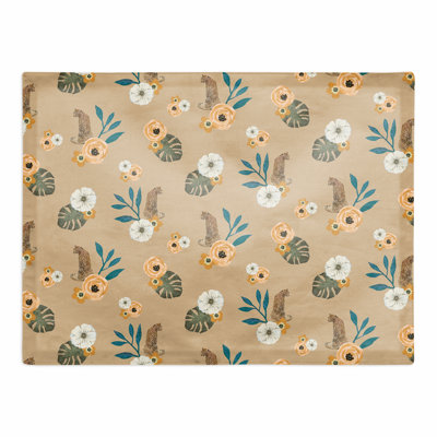 Feickert Cotton Floral Rectangle Placemat