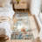 Modern Abstract Runner Rug 2x6 Washable Runner for Hallway Contemporary Accent Rug Non Slip TPR Backing Non Shedding Kitchen Mat Foldable Carpet for Bedside Colorful-1357862312-1357862325