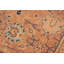 Tapis oriental rose en laine noué à la main 6 pi x 9 pi 3 po Baccio
