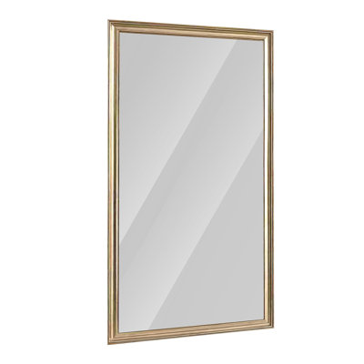 32*70Inch Full-Body Floor Mirror With Artificial Wood Frame, Elegant Design And Durability, A Must-Have For Bedrooms, Clothing Stores And Salons