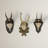 Rustic Animals Wall Decor on Resin
