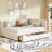 Upholstered Daybed With 2 Storage Drawers-745435108-741380337
