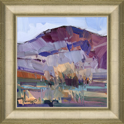 Frosty Landscape Painting by Joseph Mota