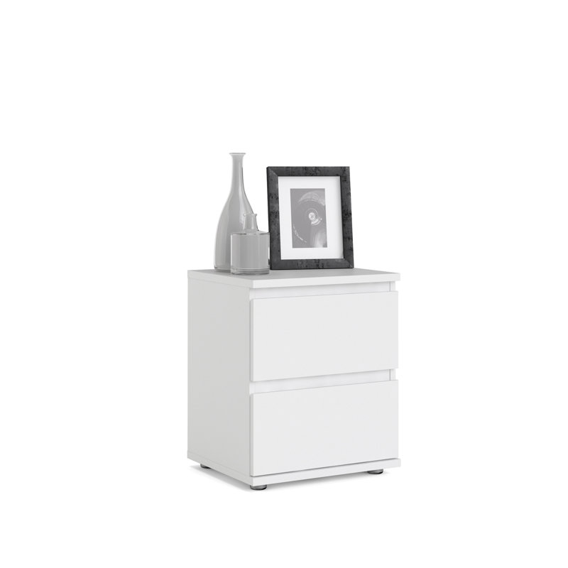 Wigdis 15.83'' W Nightstand, White