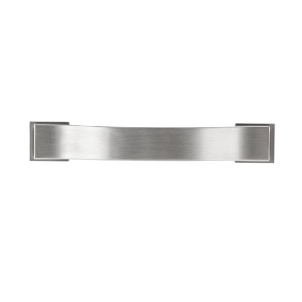 Architectural Smooth 3-1/2 in. Center-to-Center Satin Nickel Drawer Pull Architectural Smooth 3-1/2 in. Center-to-Center Satin Nickel Drawer Pull