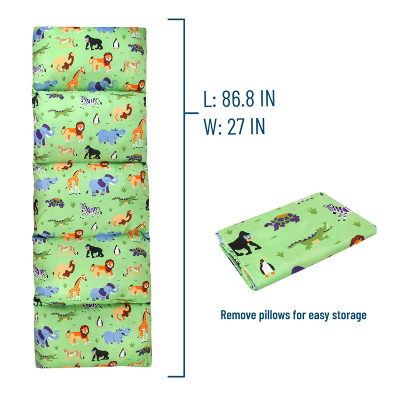 Housse de coussin en microfibre Wildkin, Wild Animals