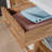 Work Table, Brown Finish