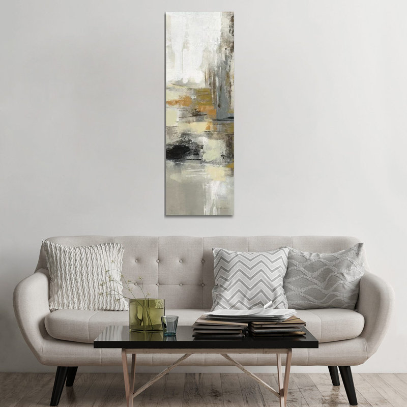 Lava And Steam II by Silvia Vassileva - Print on Canvas, Wrapped Canvas, 152.4 cm H x 50.8 cm W x 3.175 cm D