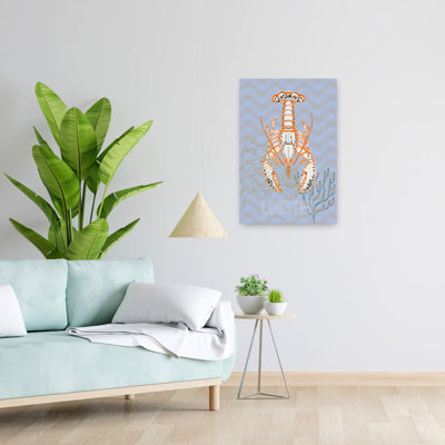 Art mural stylisé «Lobster»