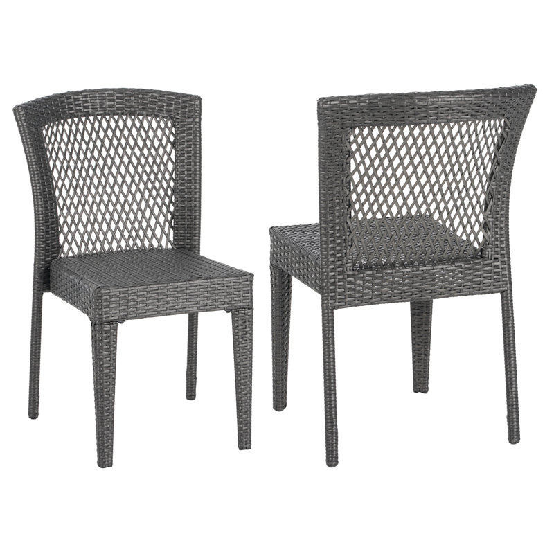 Ensemble de 2 chaises empilables FARLEY
