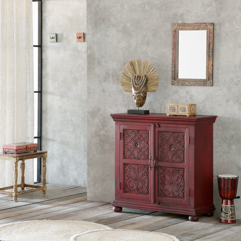 Jaquelin Solid Wood Four Leg Coffee Table