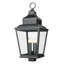 Luminaire d'extérieur à 4 lumières 31,75 po Raphael