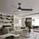 Kaptan 52'' Ceiling Fan with LED Lights