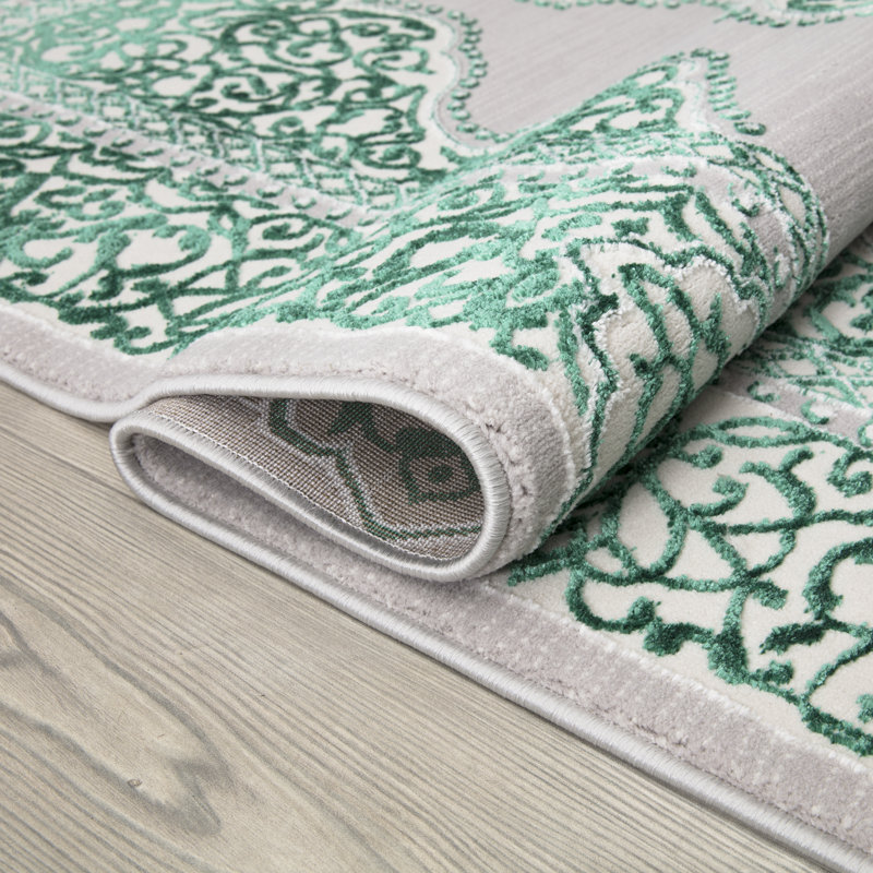 Betthezul Abstract Indoor / Outdoor Area Rug, Rectangle 60 x 110cm