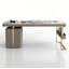 Bureau de table en pierre frittée Light Luxury-1840220216