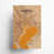 Orange / or pâle