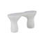 Cadence Console Table, White Stone-149236010