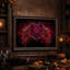 Toile rouge d'Halloween-189166044
