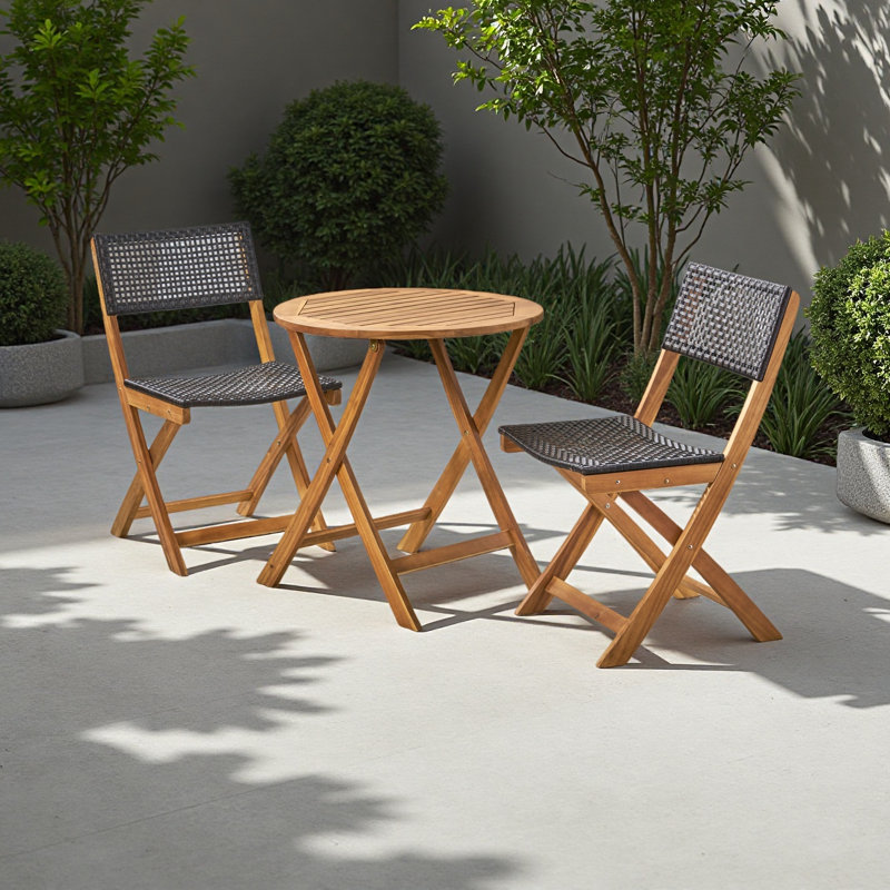 2 chaises + 1 table