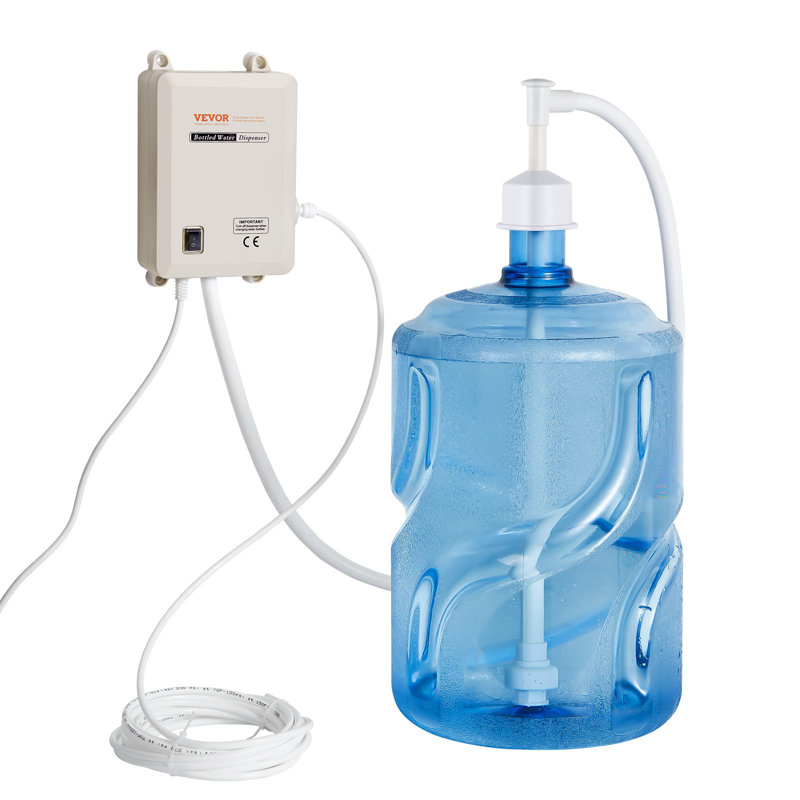 Système de pompe de distributeur d'eau USV de 110 V 20 V avec pompe à débit élevé en bouteille avec entrée simple VEVOR