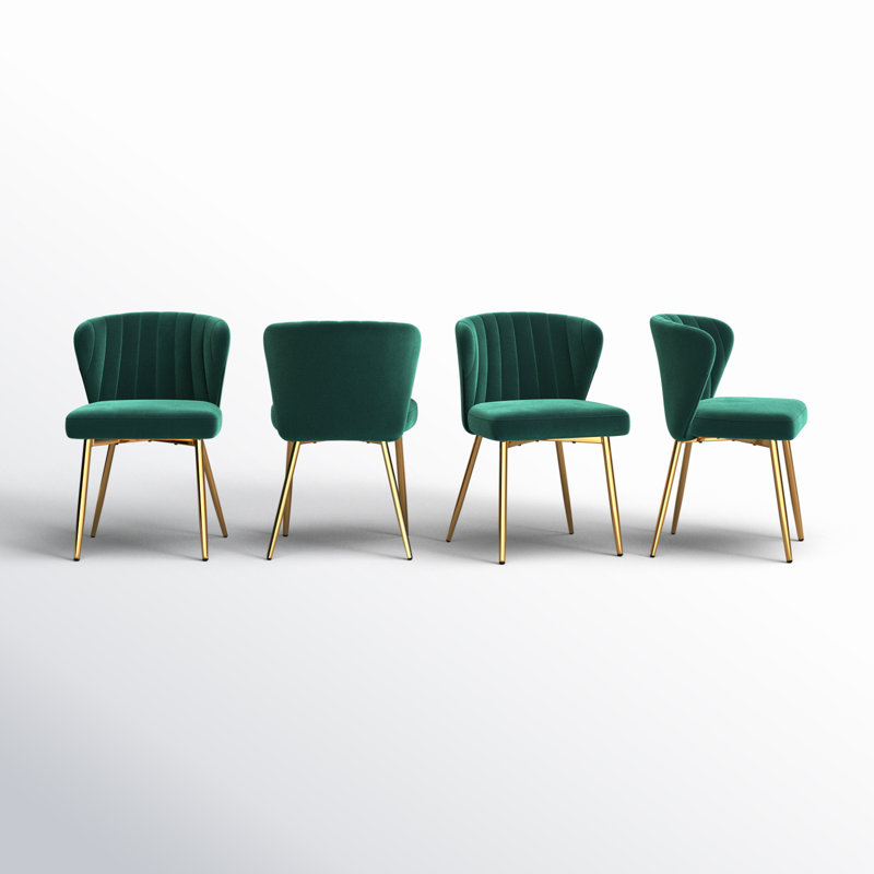 Fauteuil d'appoint à oreilles Axia, Vert
