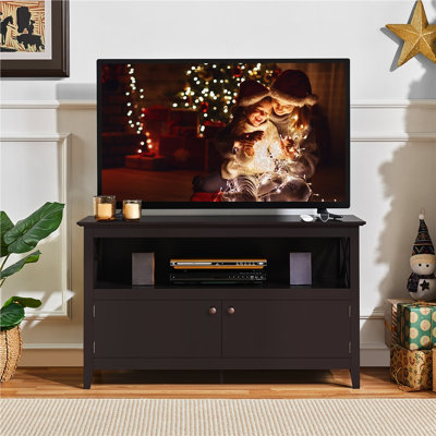 Bethany-Jane 41.7"  TV Stand Large Display Cabinet Shelf  for TVs up to 50″