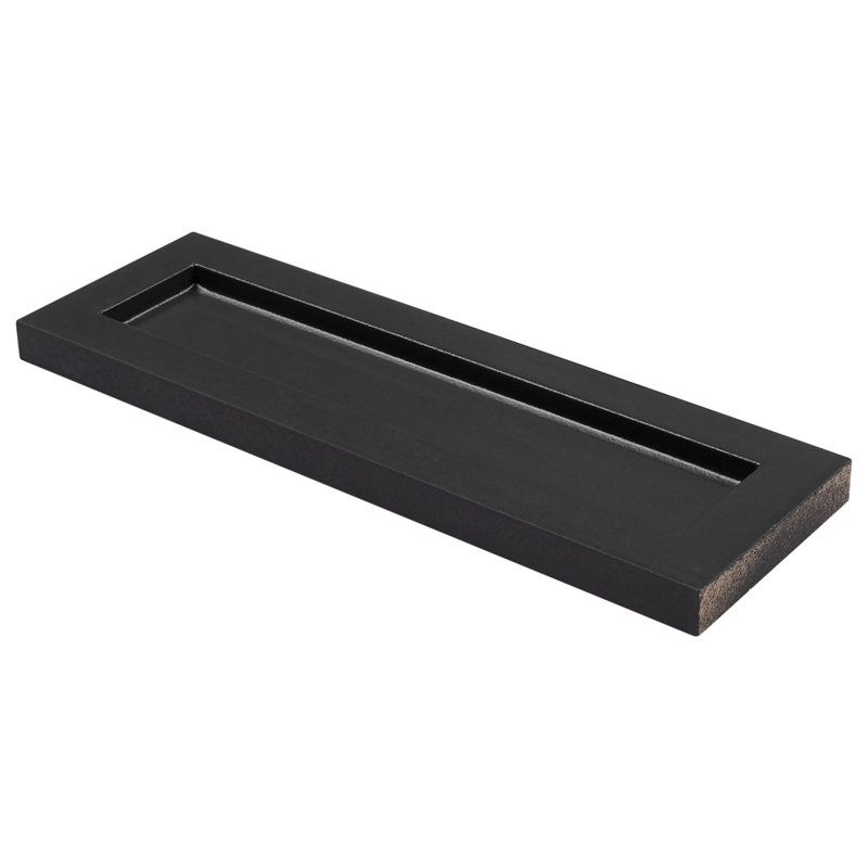 Arlo 3X11 3D Matte Ceramic Wall Tile, Black