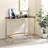 44'' Glass Top Console Table