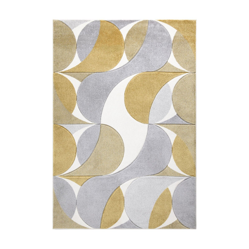 Ahnia Abstract 160cm X 230cm Indoor / Outdoor Area Rug
