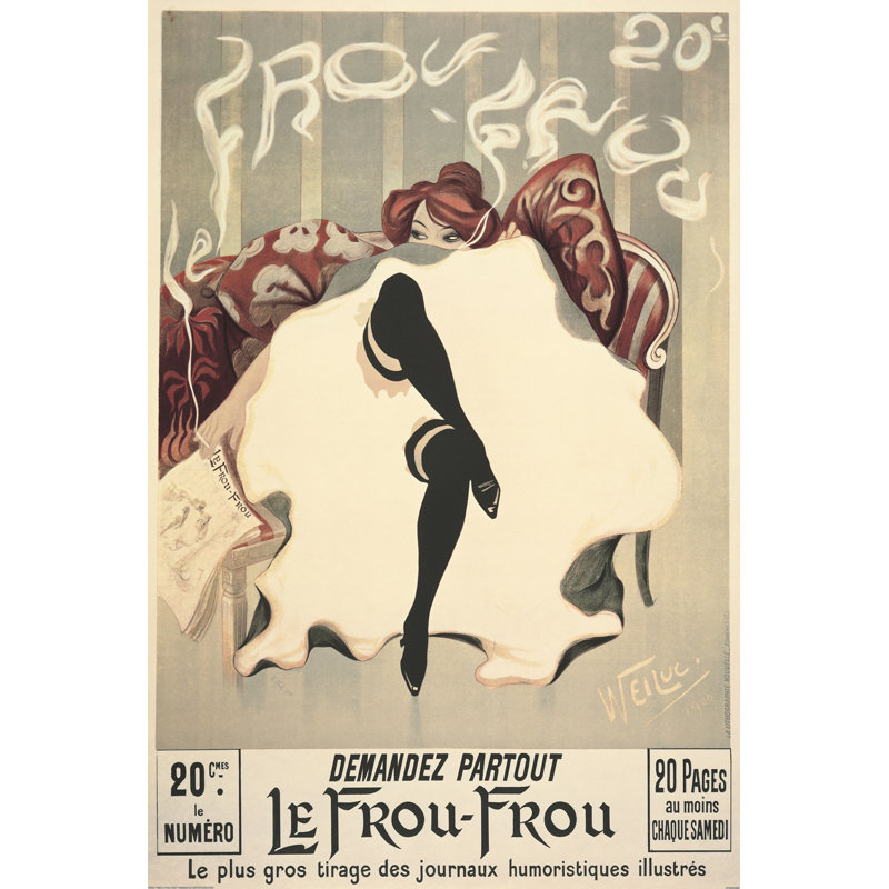 Impression d’art graphique sur papier « le from-from Lucien-Henri Weiluc », H 20 po x l 16 po x P 0,1 po, Papier non encadré