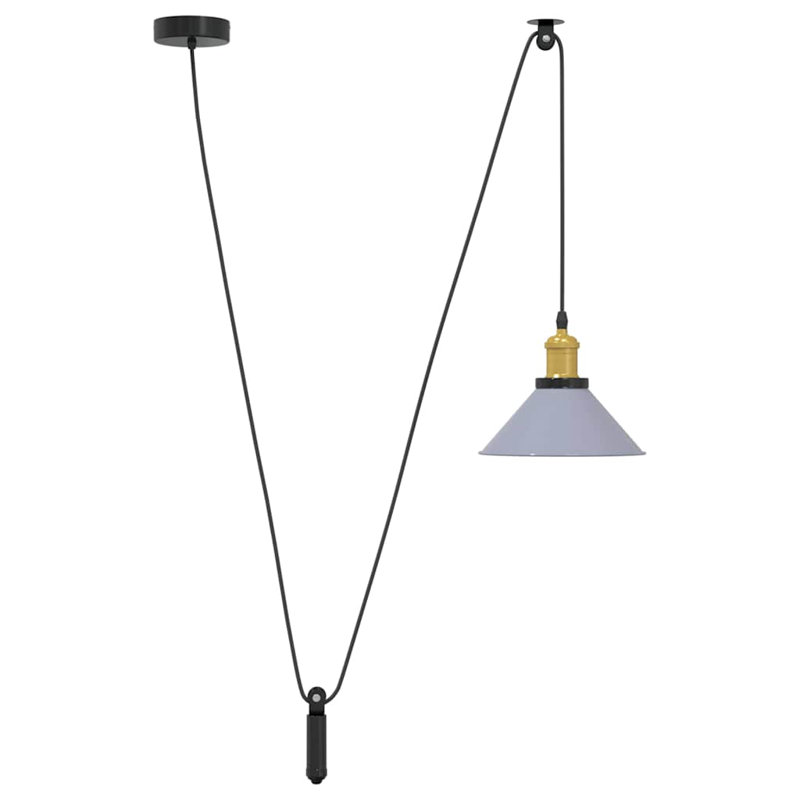 Binpal 1 - Light Gloss Grey Pendant