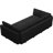 Wylodene 116.6" Wide Large Sofa Bed Sleeper Velvet Reversible Modular Sofa Storage Couch, Sectional Sofa by 8 Single Armless Chairs-273233276