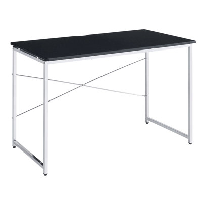 Bureau de coiffeuse moderne avec barre transversale en forme de X