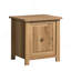 Table de nuit, finition brune
