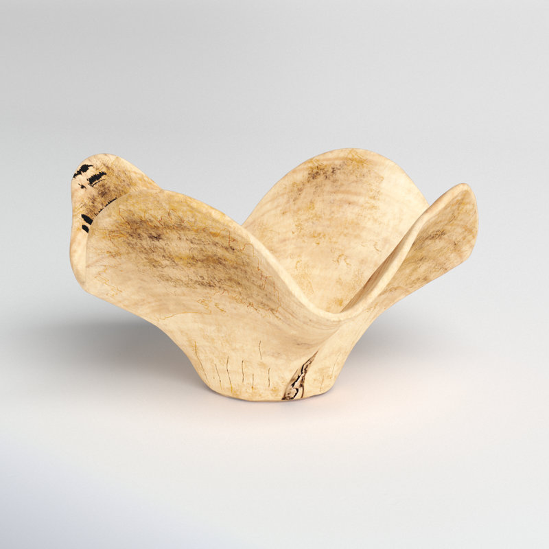 Arata Handmade Wood Decorative Bowl 1