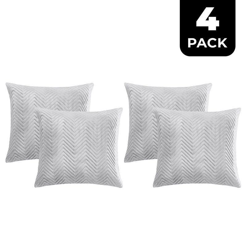 Square Scatter Cushion Cushion Cover, Silver