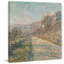 "Road of La Roche-Guyon", reproduction sur toile tendue-897788390