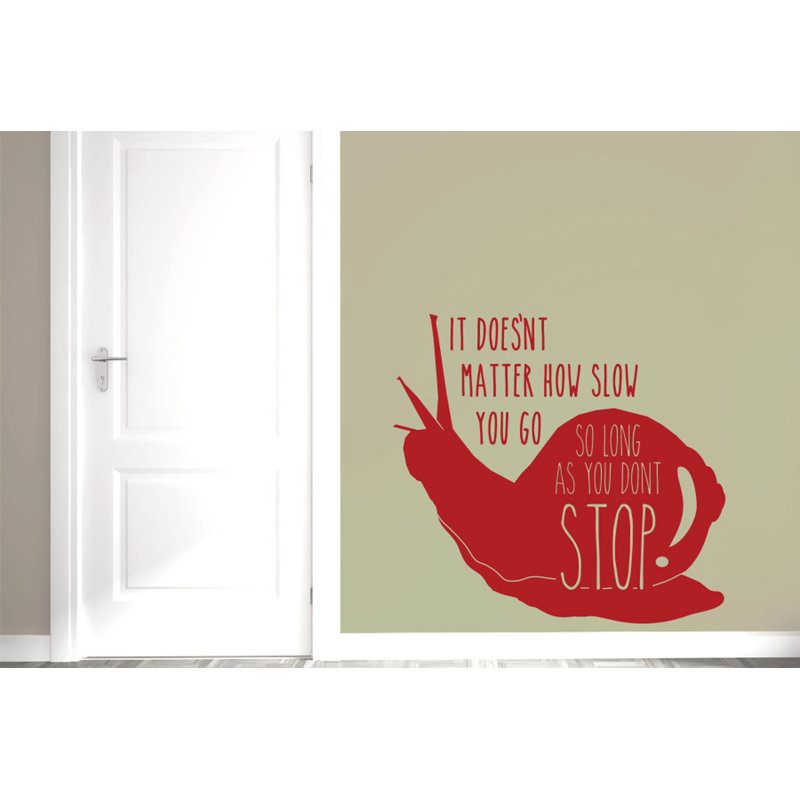 Animals Wall Decal, Dark Red
