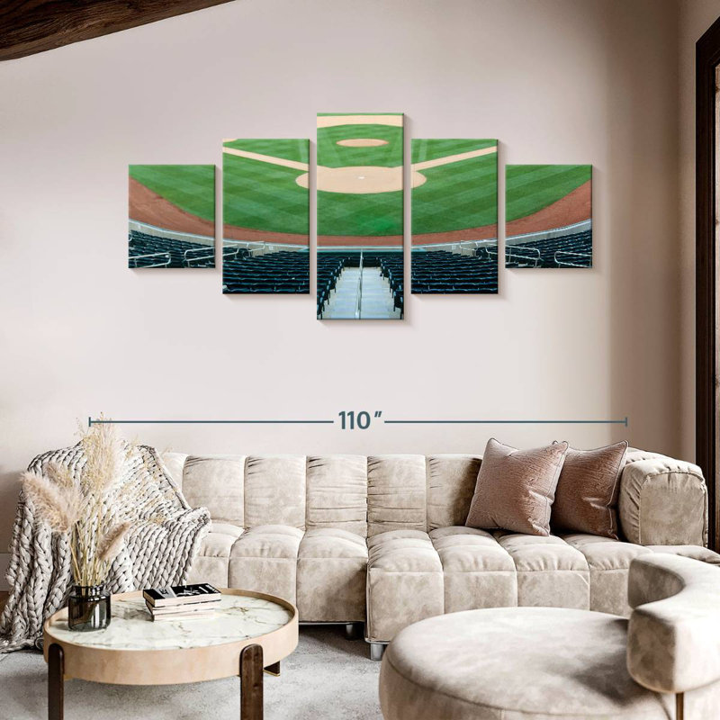 Baseball Stadium, H 42 po x l 92 po