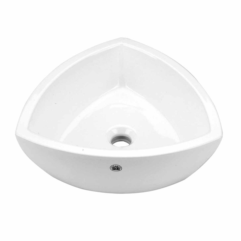 The Renovators Supply Inc. 17.5'' Gloss Vitreous China Specialty Bathroom Sink